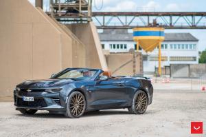 Chevrolet Camaro Convertible on Vossen Wheels (VFS2) 2017 года